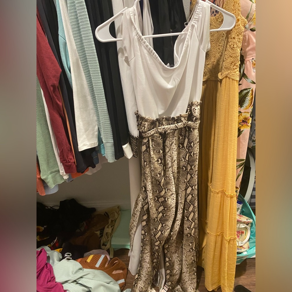 Snakeskin jumper